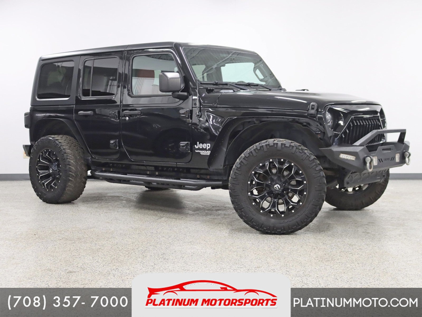 2019 Jeep Wrangler Unlimited Sport 1 Owner 46k Miles Auto Leather Hardtop Big wheels Loaded