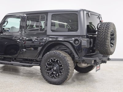 2019 Jeep Wrangler Unlimited Sport 1 Owner 46k Miles Auto Leather Hardtop Big wheels Loaded