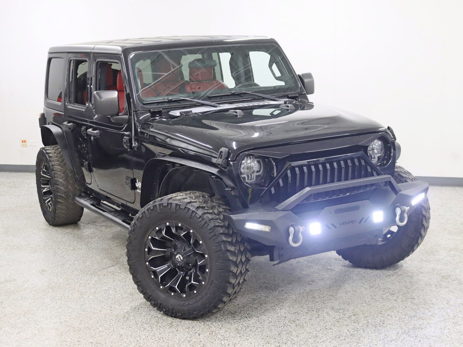 2019 Jeep Wrangler Unlimited Sport 1 Owner 46k Miles Auto Leather Hardtop Big wheels Loaded