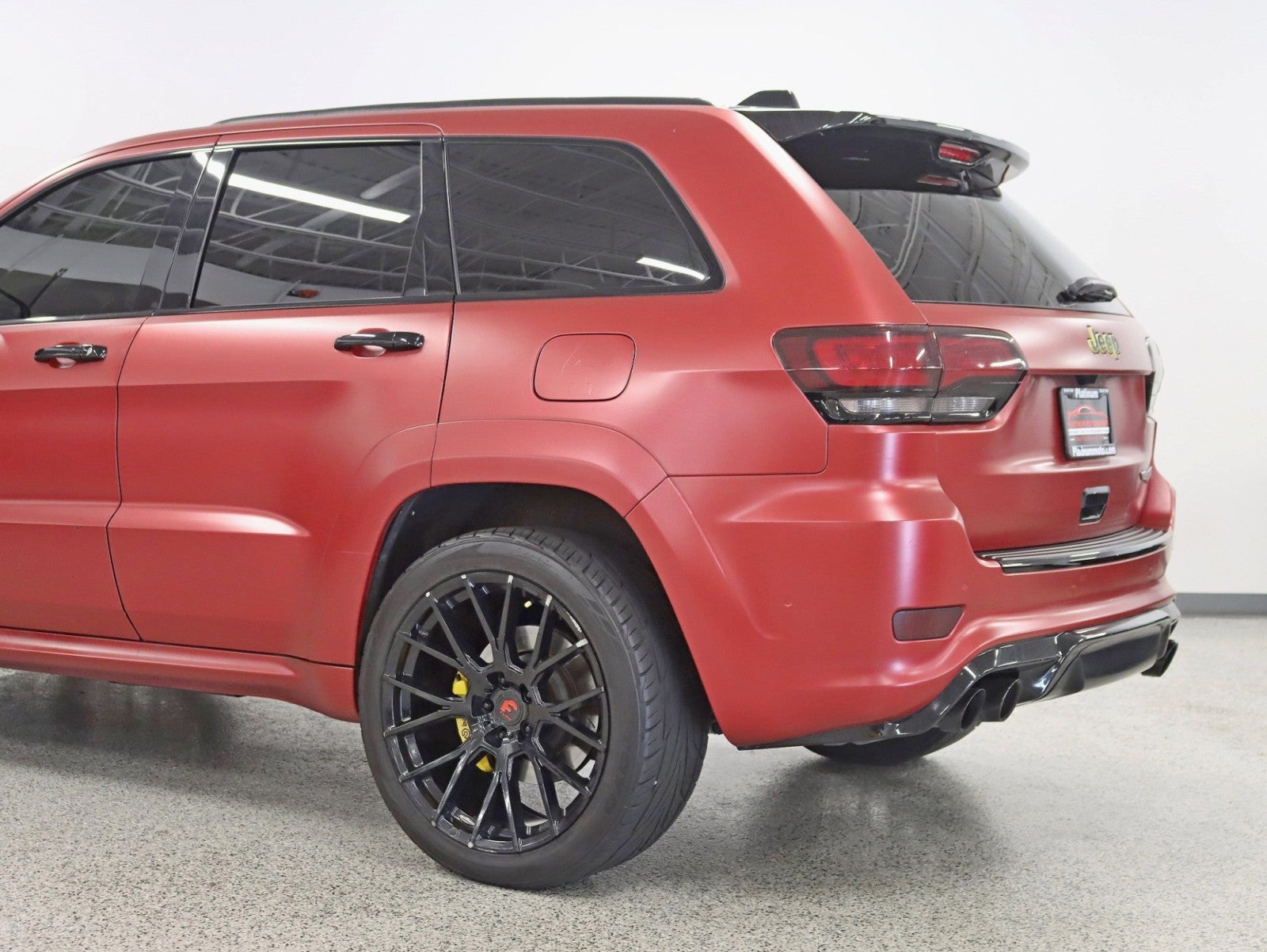2021 Jeep Grand Cherokee Trackhawk 1 Owner Stage 1 Tune Wrapped Stars Forgiatos Leather Loaded