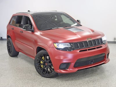 2021 Jeep Grand Cherokee Trackhawk 1 Owner Stage 1 Tune Wrapped Stars Forgiatos Leather Loaded