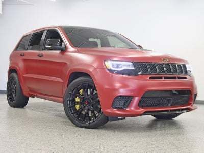 2021 Jeep Grand Cherokee Trackhawk 1 Owner Stage 1 Tune Wrapped Stars Forgiatos Leather Loaded