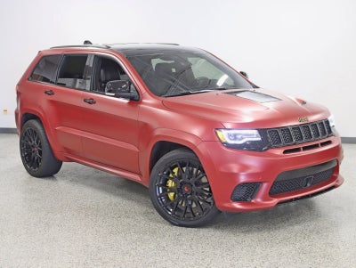 2021 Jeep Grand Cherokee Trackhawk 1 Owner Stage 1 Tune Wrapped Stars Forgiatos Leather Loaded