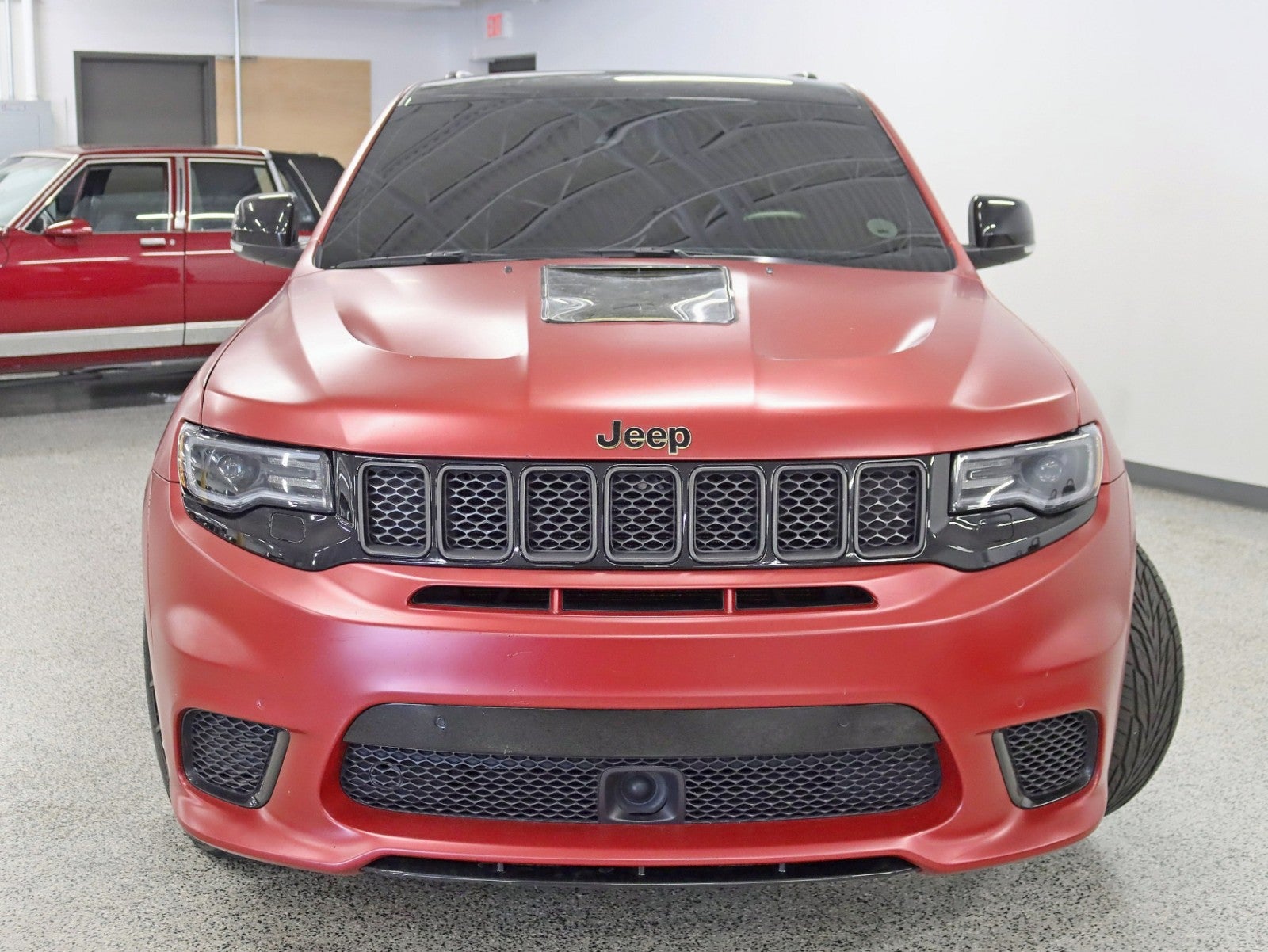 2021 Jeep Grand Cherokee Trackhawk 1 Owner Stage 1 Tune Wrapped Stars Forgiatos Leather Loaded