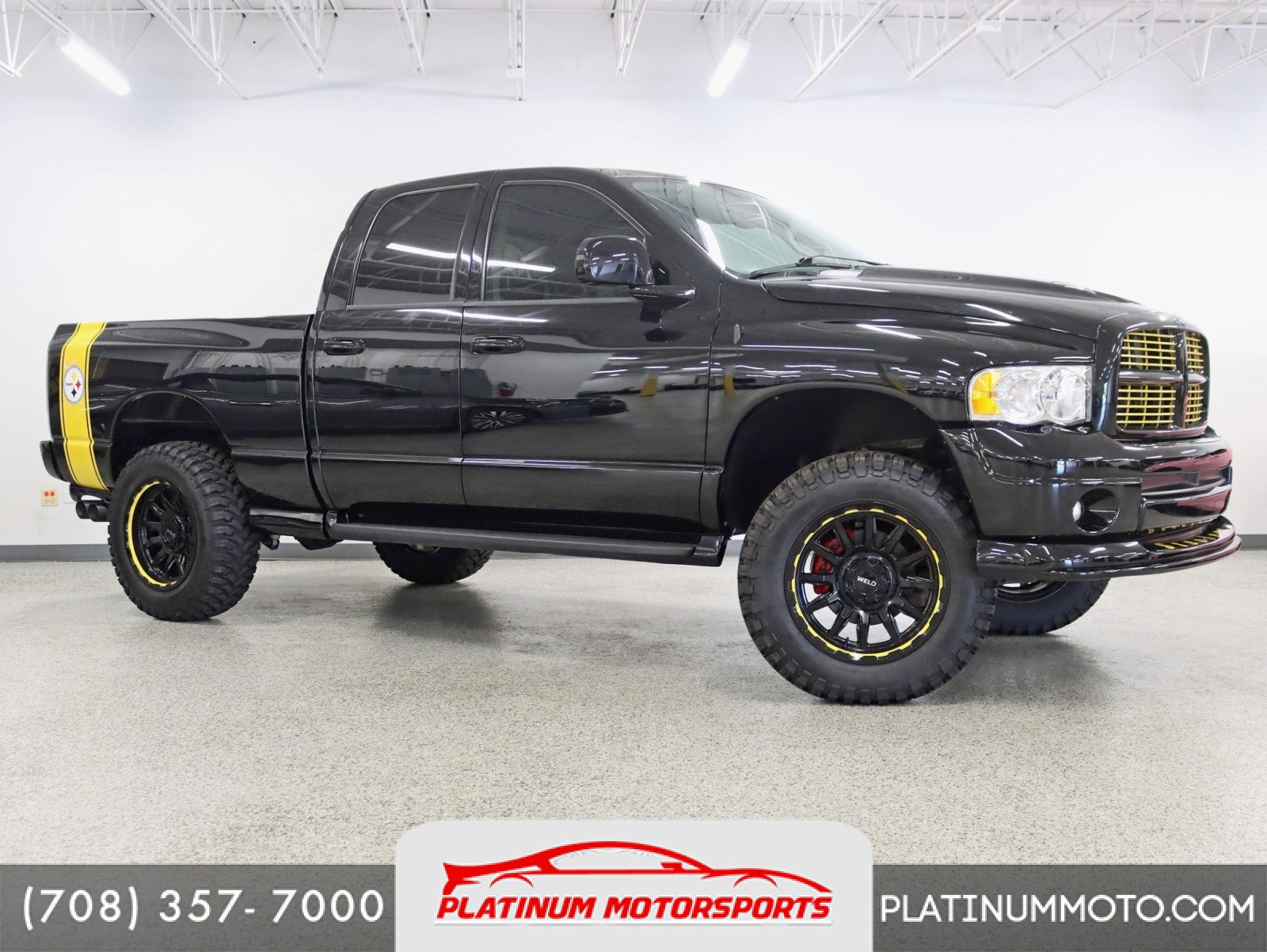 2005 Dodge Ram 1500 SLT Calling All Steeler Fans Fully Restored Celebrity Owned Custom Everything