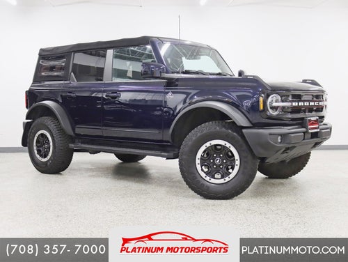 2021 Ford Bronco Outer Banks Sasquatch Pkg Leather Auto Nav Back Up camera Loaded