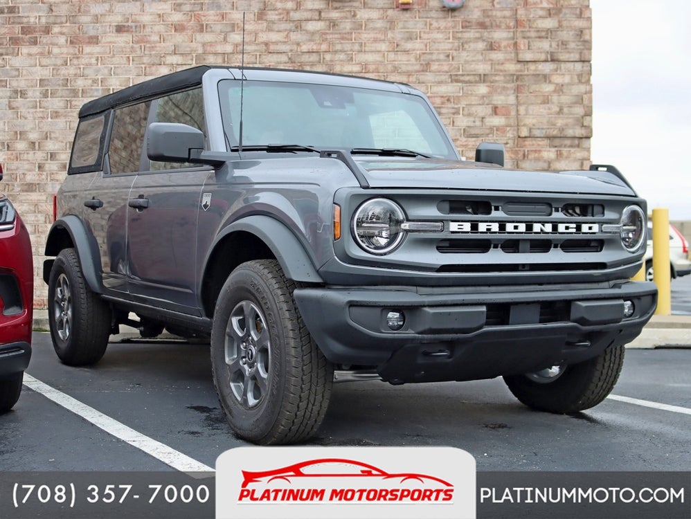 2023 Ford Bronco Big Bend No Waiting V6 Auto Nav Back Up Camera Loaded in Hickery Hills, IL - Platinum Motorsports