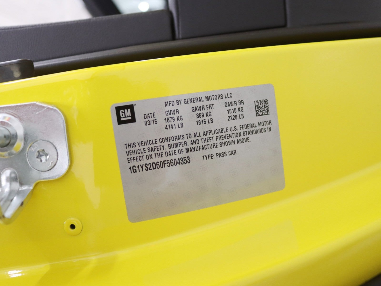 2015 Chevrolet Corvette Z06 2LZ Auto Nav Back Up Camera Performance Data & Video Remote Start Loaded