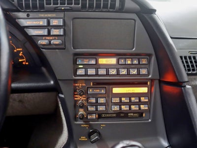 1990 Chevrolet Corvette ZR1 Wow Time Capsule 11K Original Miles Window Sticker Cassette