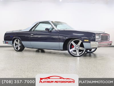 1984 Chevrolet El Camino SS LS Motor Iroc Wheels Custom Interior Custom Stereo Loaded