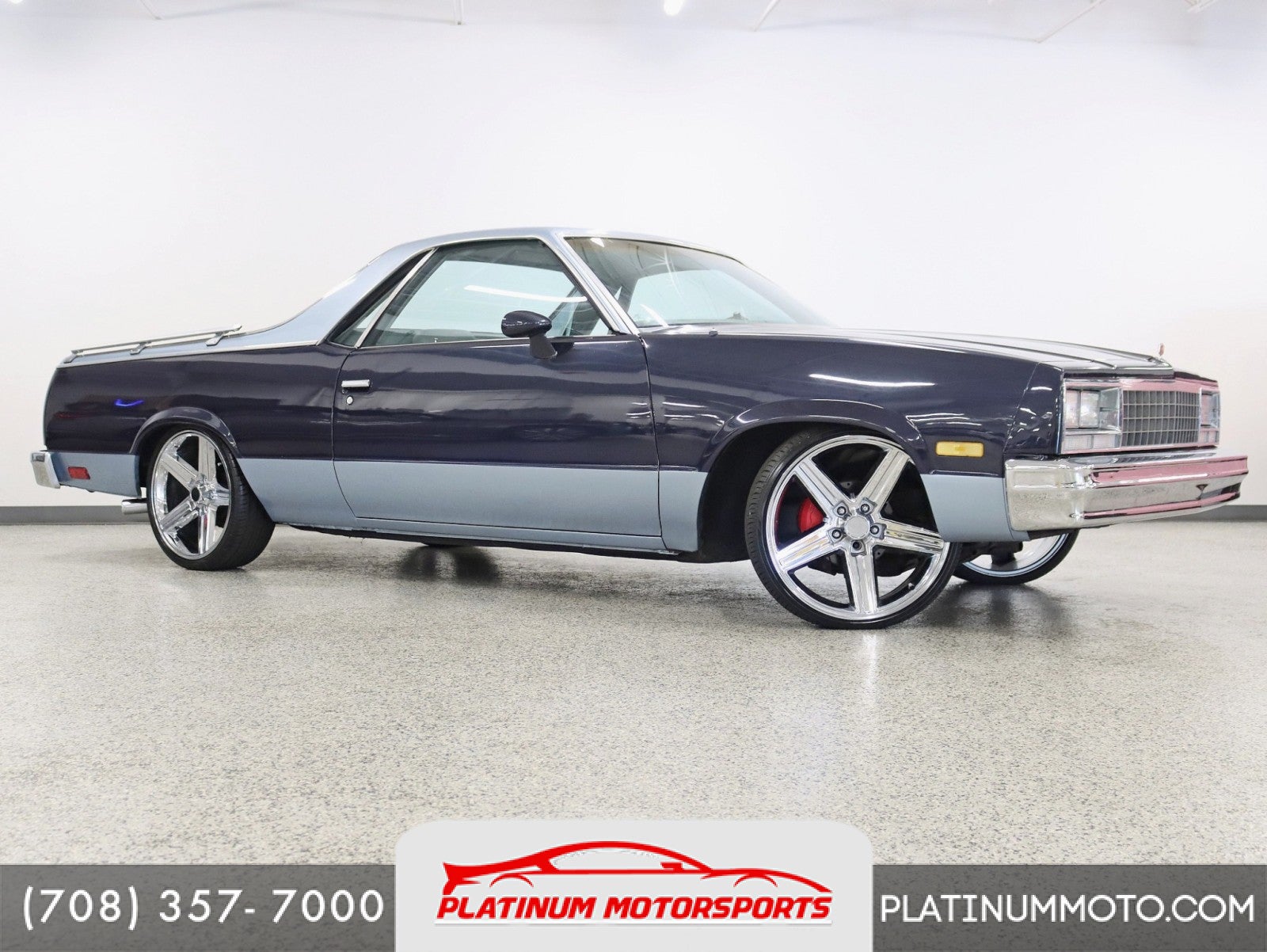 1984 Chevrolet El Camino SS LS Motor Iroc Wheels Custom Interior Custom Stereo Loaded