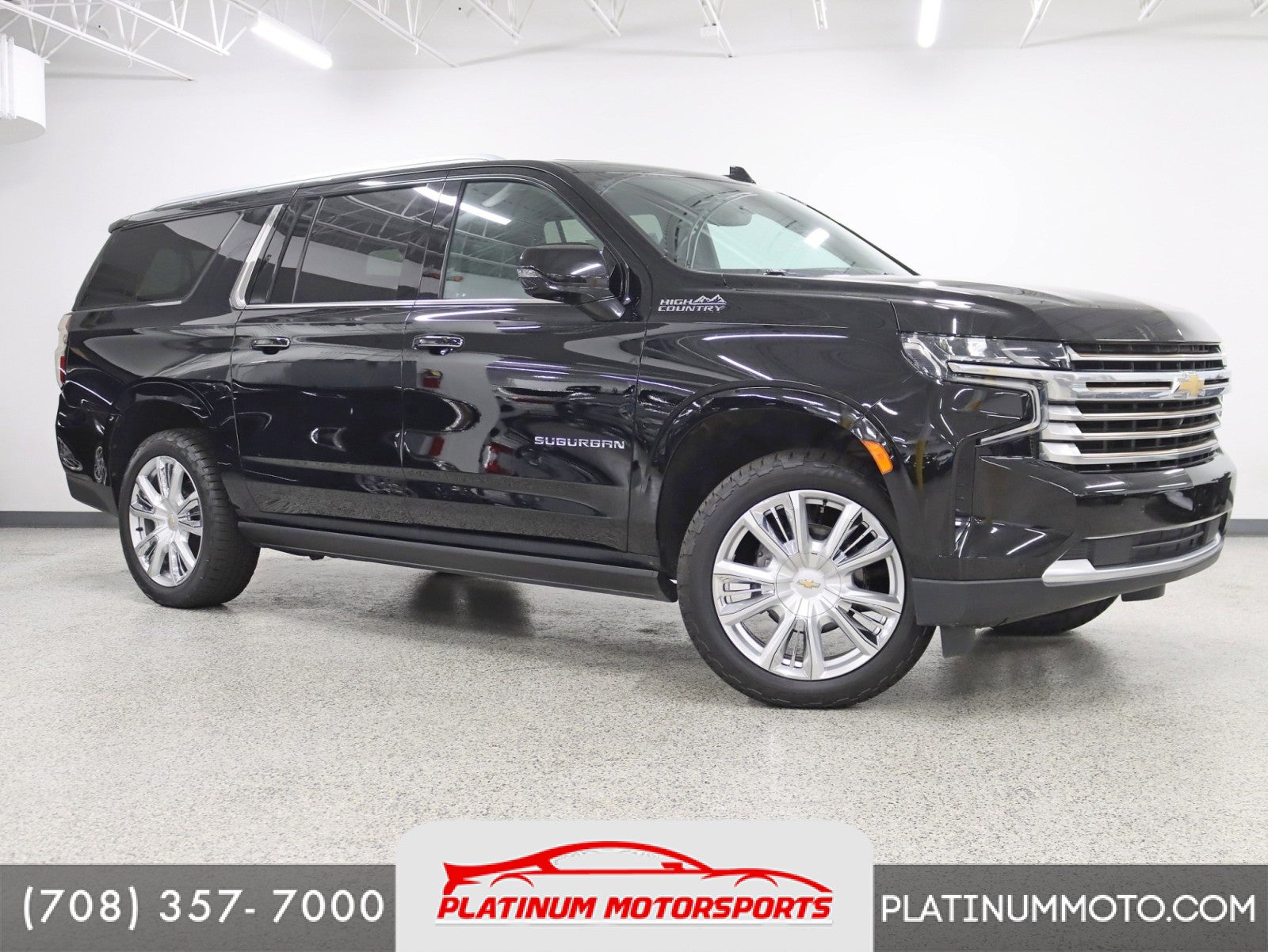 2021 Chevrolet Suburban High Country 1 Owner Premium Pkg Nav Back Up Camera Loaded