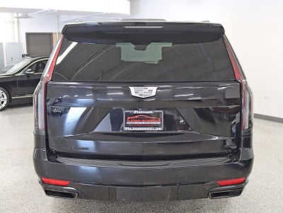 2023 Cadillac Escalade 4WD Sport Platinum 1 Owner Onyx Pkg Super Cruise Night Vision Power Boards MSRP Over $121k