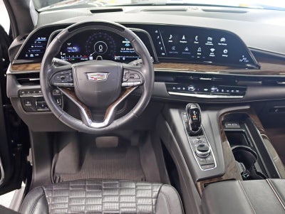 2023 Cadillac Escalade 4WD Sport Platinum 1 Owner Onyx Pkg Super Cruise Night Vision Power Boards MSRP Over $121k