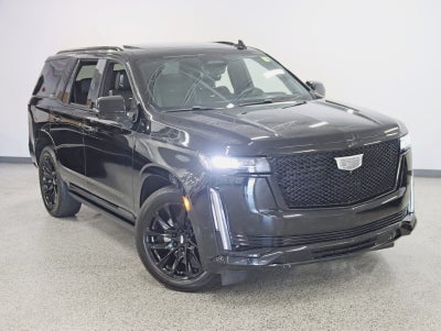 2023 Cadillac Escalade 4WD Sport Platinum 1 Owner Onyx Pkg Super Cruise Night Vision Power Boards MSRP Over $121k