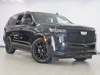 2023 Cadillac Escalade 4WD Sport Platinum 1 Owner Onyx Pkg Super Cruise Night Vision Power Boards MSRP Over $121k