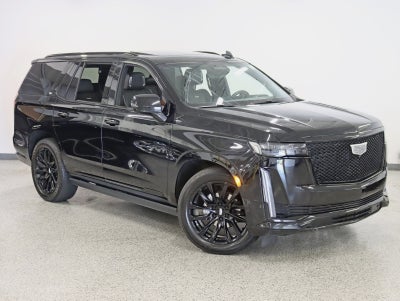2023 Cadillac Escalade 4WD Sport Platinum 1 Owner Onyx Pkg Super Cruise Night Vision Power Boards MSRP Over $121k