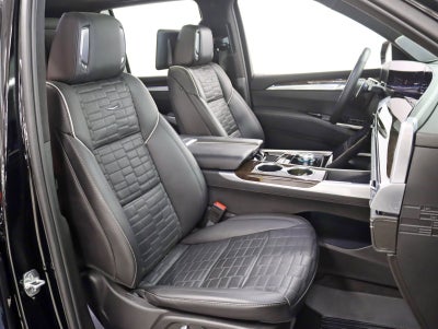 2025 Cadillac Escalade 4WD Sport Platinum 1 Owner Onyx Pkg Bucket seats Rear Entertainment Power Boards MSRP Over $127k Fully Loaded
