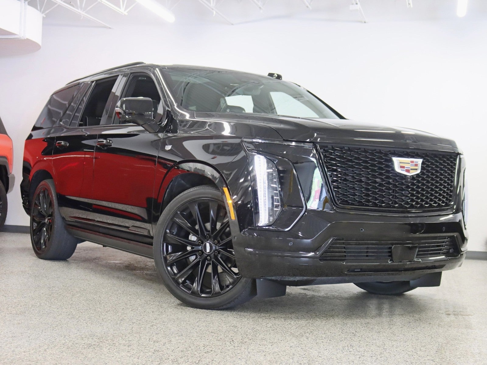 2025 Cadillac Escalade 4WD Sport Platinum 1 Owner Onyx Pkg Bucket seats Rear Entertainment Power Boards MSRP Over $127k Fully Loaded