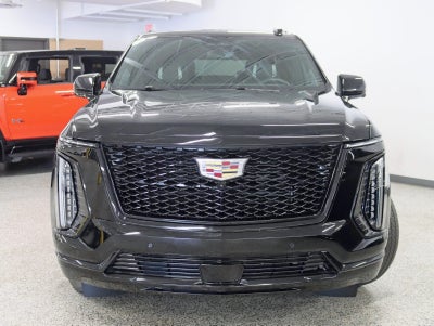 2025 Cadillac Escalade 4WD Sport Platinum 1 Owner Onyx Pkg Bucket seats Rear Entertainment Power Boards MSRP Over $127k Fully Loaded