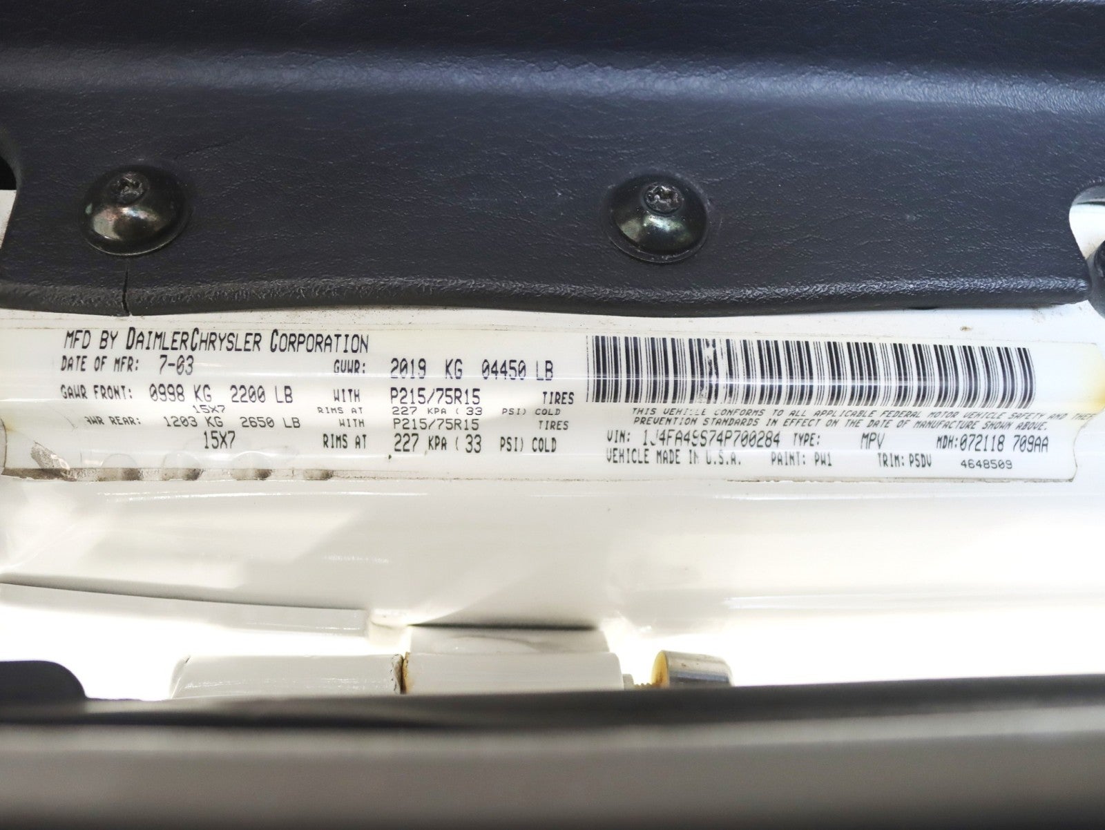 2004 Jeep Wrangler Sport Auto 4.0L Power Tech A/C Low Miles