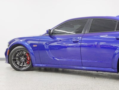 2021 Dodge Charger Scat Pack Widebody 1 Owner Exhaust Roof Nav Back Up Camera Red Leather Loaded