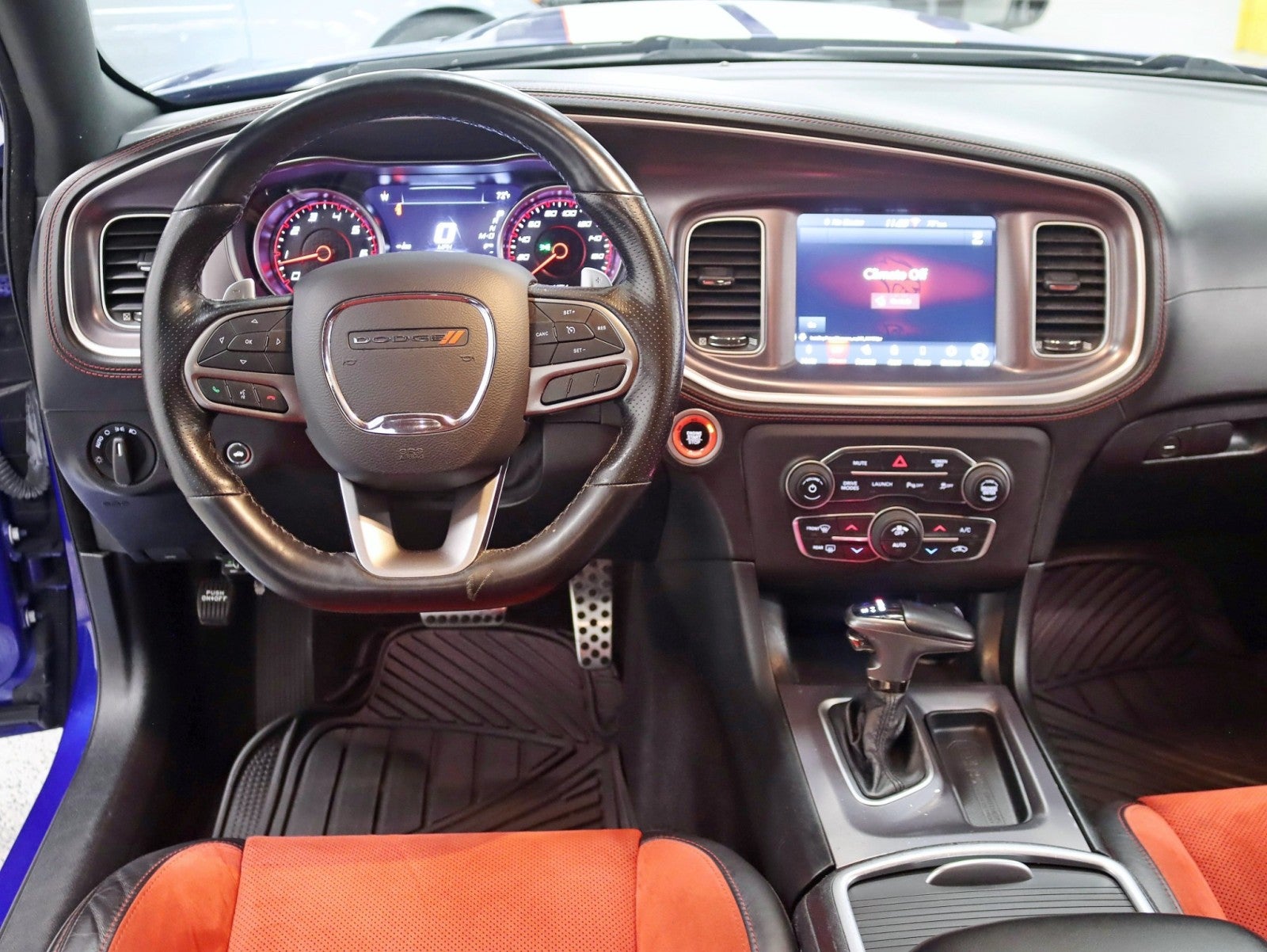 2021 Dodge Charger Scat Pack Widebody 1 Owner Exhaust Roof Nav Back Up Camera Red Leather Loaded