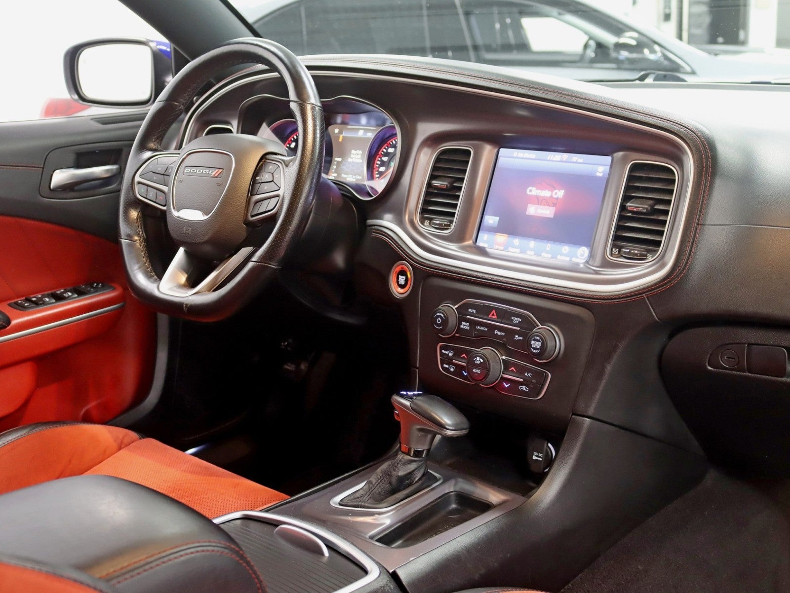 2021 Dodge Charger Scat Pack Widebody 1 Owner Exhaust Roof Nav Back Up Camera Red Leather Loaded