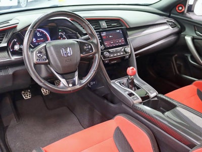 2020 Honda Civic Si Coupe Ground Effects Exhaust 6 speed Custom Seats Roof Back Up Camera Loaded