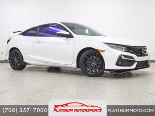 2020 Honda Civic Si Coupe Ground Effects Exhaust 6 speed Custom Seats Roof Back Up Camera Loaded