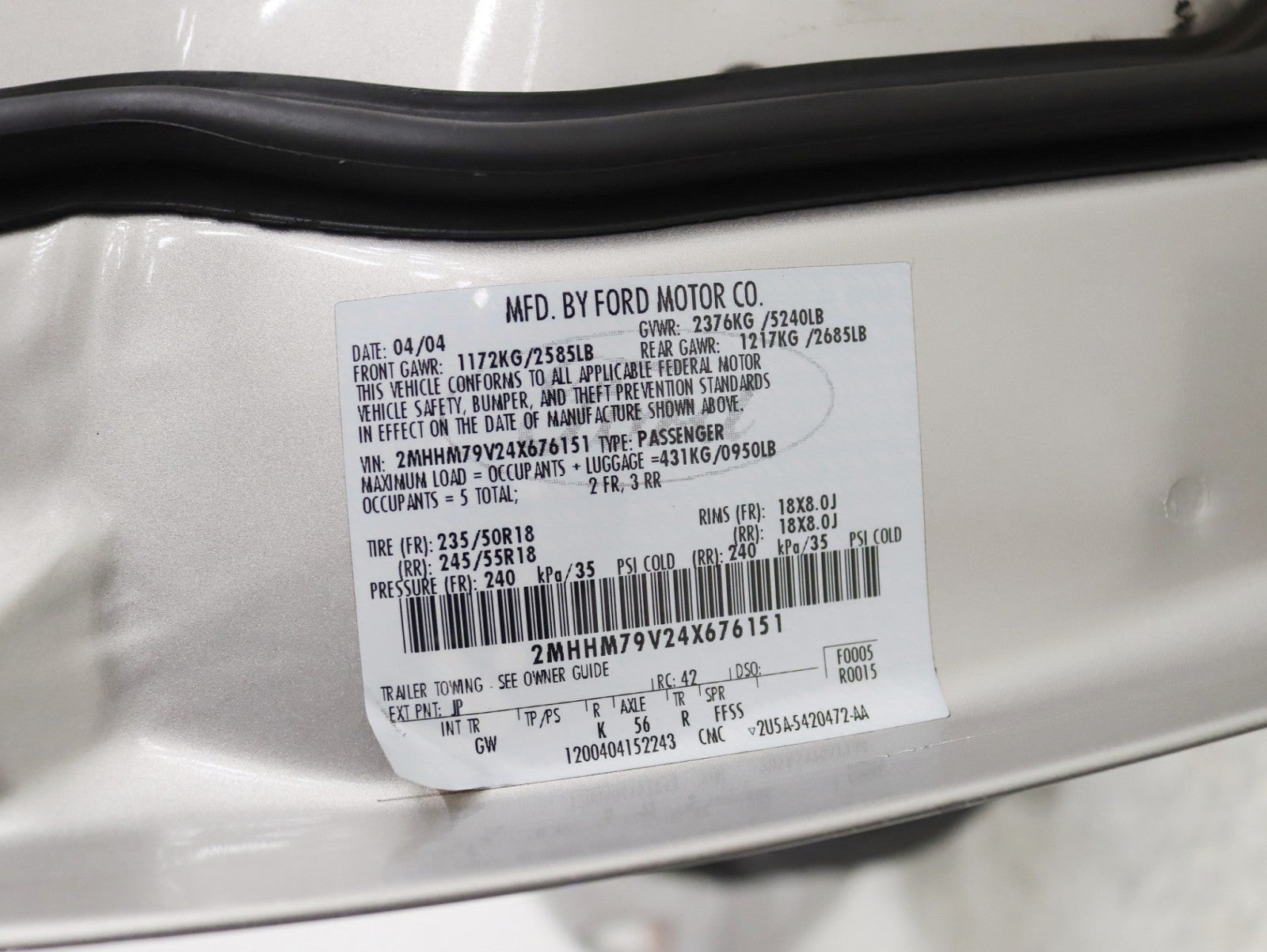 2004 Mercury Marauder Rare