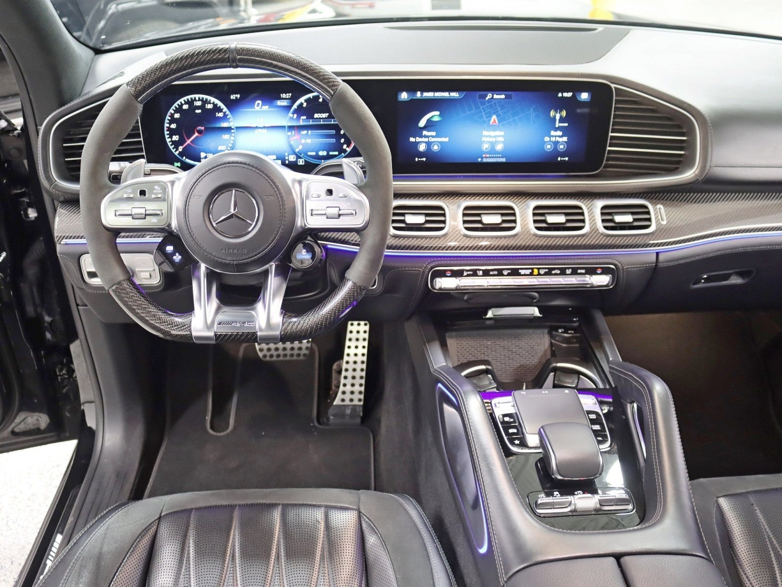 2021 Mercedes-Benz AMG® GLS 63 24in Giovanna Wheels Diamond Stitch Seats Bucket Seats AMG® Night Pkg MSRP Over $142k Loaded