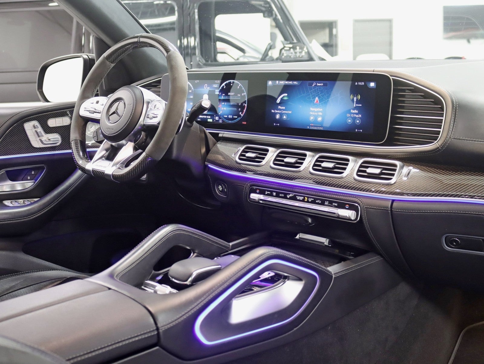 2021 Mercedes-Benz AMG® GLS 63 24in Giovanna Wheels Diamond Stitch Seats Bucket Seats AMG® Night Pkg MSRP Over $142k Loaded