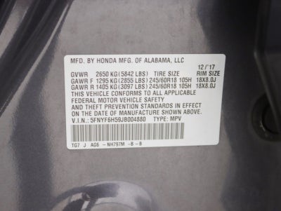 2018 Honda Pilot EX L 1 Owner