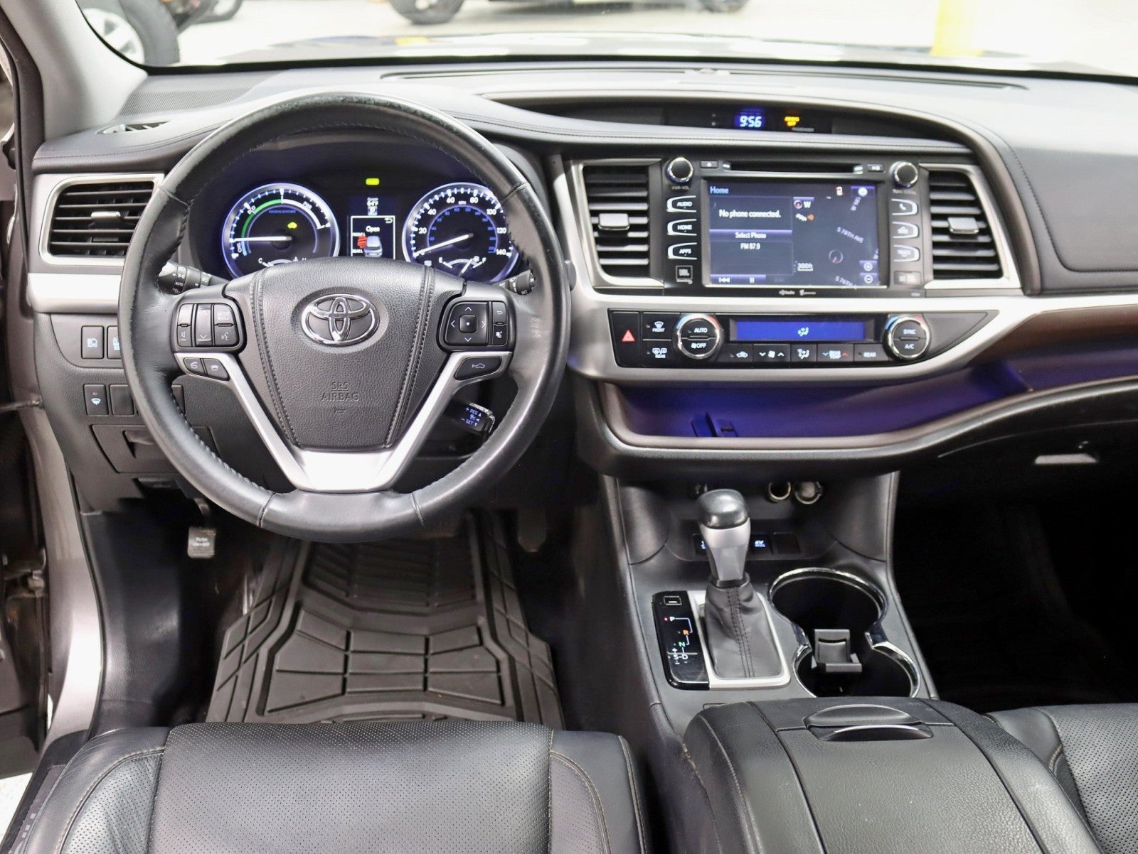 2014 Toyota Highlander Hybrid Limited 1 Owner Driver Tech Pkg Nav Rear Camera Rear TV Moonroof