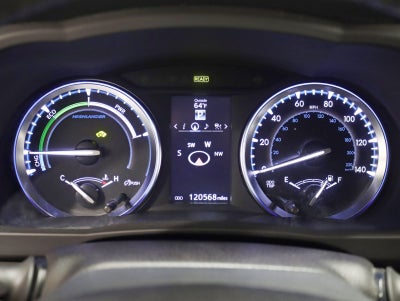 2014 Toyota Highlander Hybrid Limited 1 Owner Driver Tech Pkg Nav Rear Camera Rear TV Moonroof