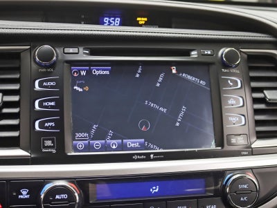 2014 Toyota Highlander Hybrid Limited 1 Owner Driver Tech Pkg Nav Rear Camera Rear TV Moonroof