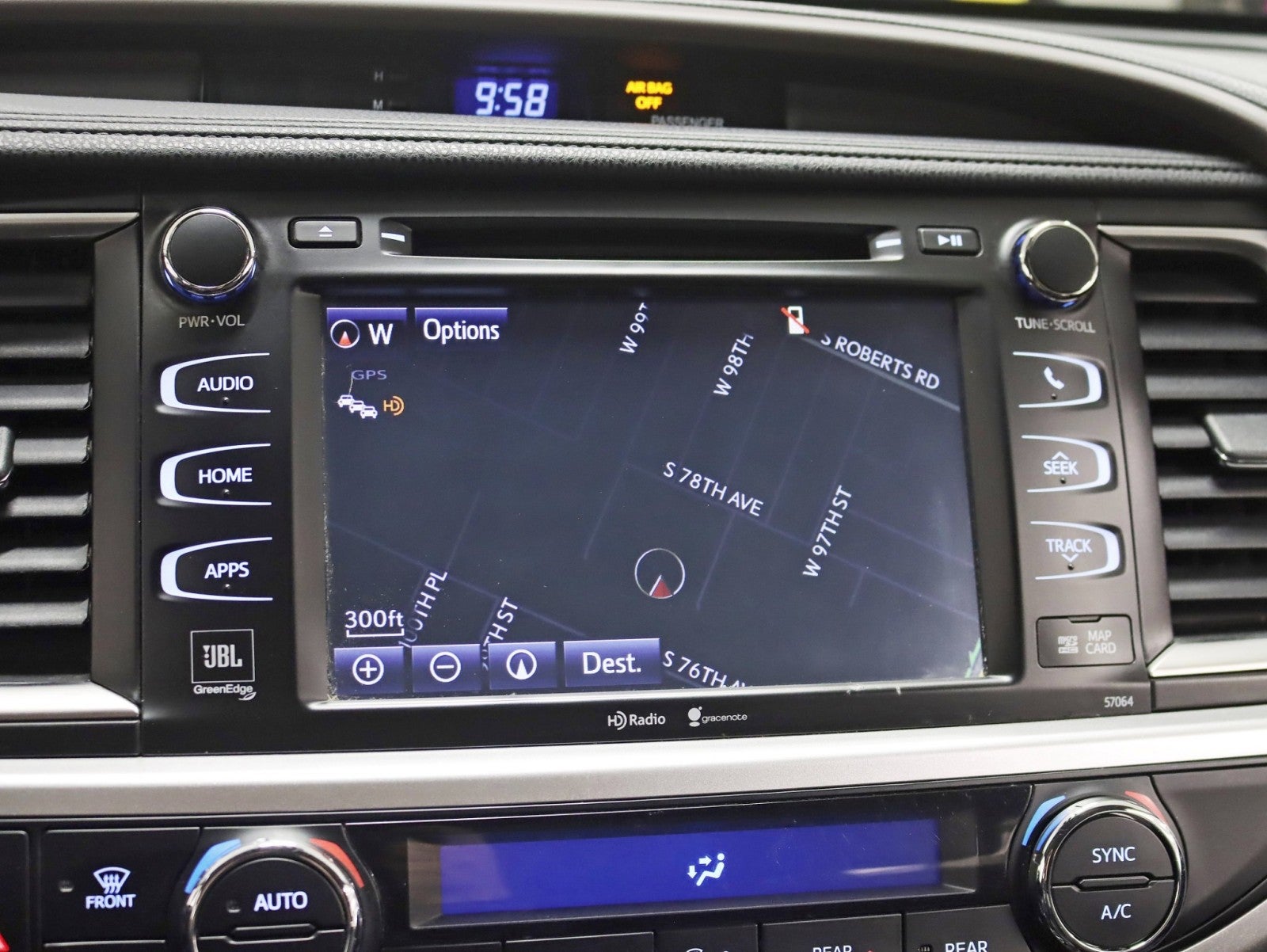 2014 Toyota Highlander Hybrid Limited 1 Owner Driver Tech Pkg Nav Rear Camera Rear TV Moonroof