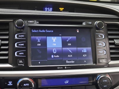 2014 Toyota Highlander Hybrid Limited 1 Owner Driver Tech Pkg Nav Rear Camera Rear TV Moonroof