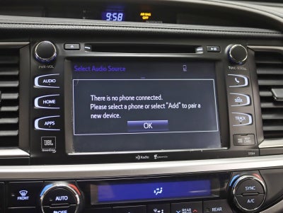 2014 Toyota Highlander Hybrid Limited 1 Owner Driver Tech Pkg Nav Rear Camera Rear TV Moonroof