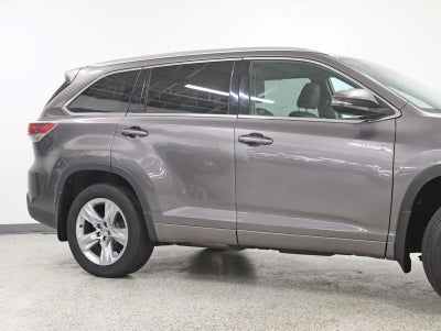 2014 Toyota Highlander Hybrid Limited 1 Owner Driver Tech Pkg Nav Rear Camera Rear TV Moonroof