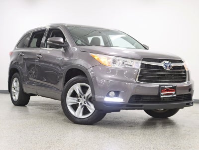 2014 Toyota Highlander Hybrid Limited 1 Owner Driver Tech Pkg Nav Rear Camera Rear TV Moonroof