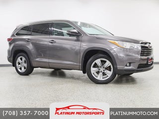 2014 Toyota Highlander Hybrid Limited 1 Owner Driver Tech Pkg Nav Rear Camera Rear TV Moonroof
