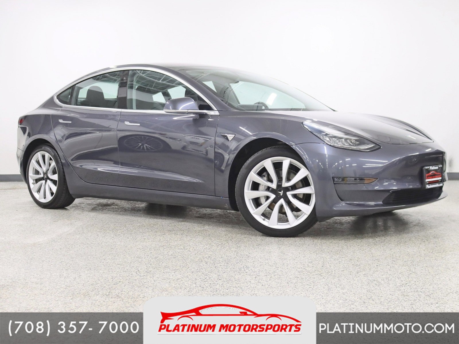 2018 Tesla Model 3 Long Range Battery 1 Owner Full Self Driving