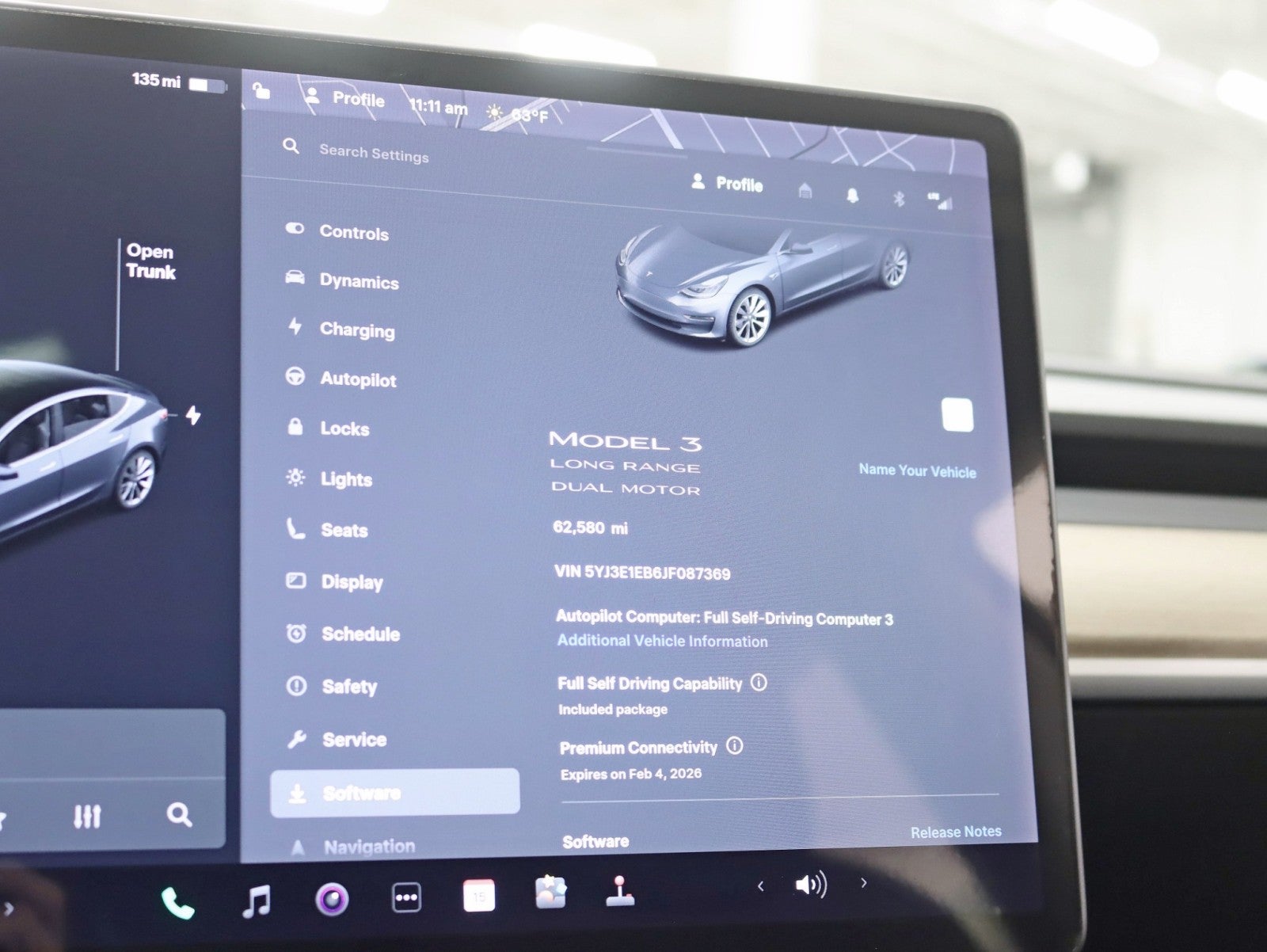 2018 Tesla Model 3 Long Range Battery 1 Owner Full Self Driving