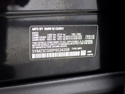 2023 BMW XM Cali Truck Best Color Combo Bowers & Wilkins Diamond Surround Fully Loaded