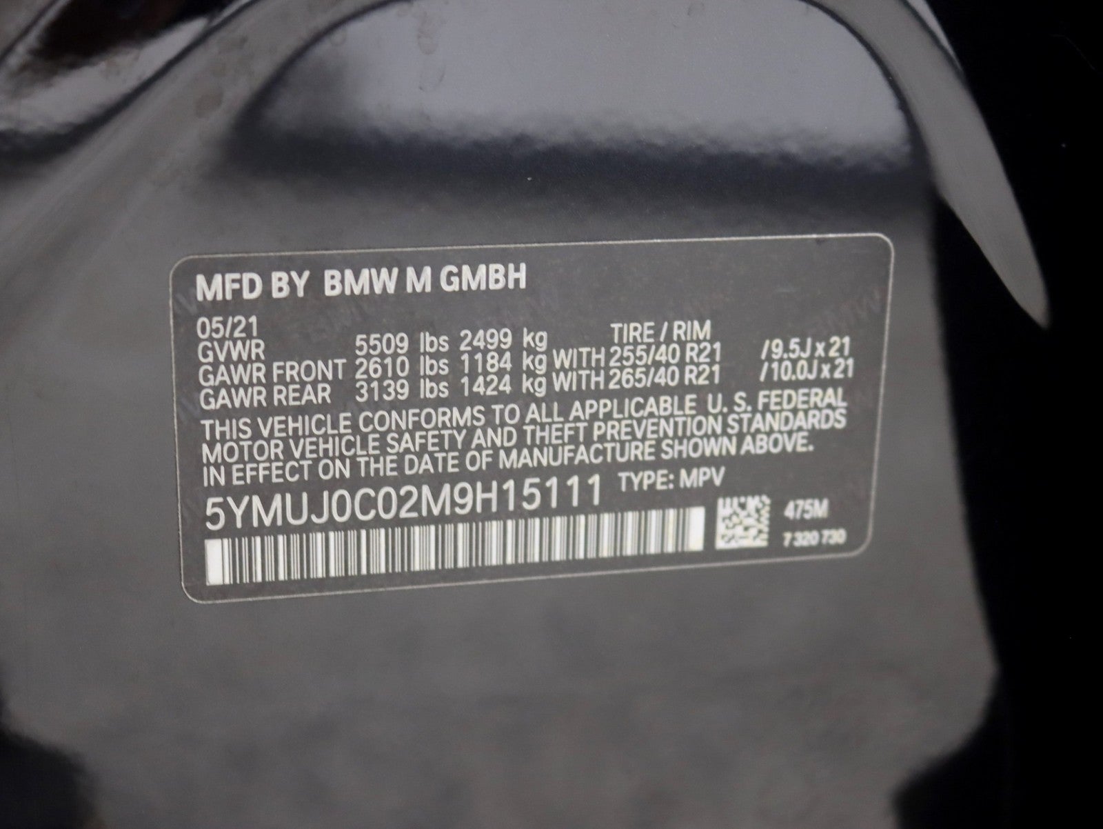 2021 BMW X4 M 2 Owner Competition Pkg Executive Pkg Driving Assist Plus Pkg Loaded