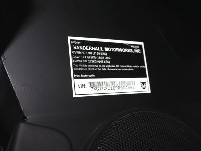 2023 Vanderhall Carmel Black Jack