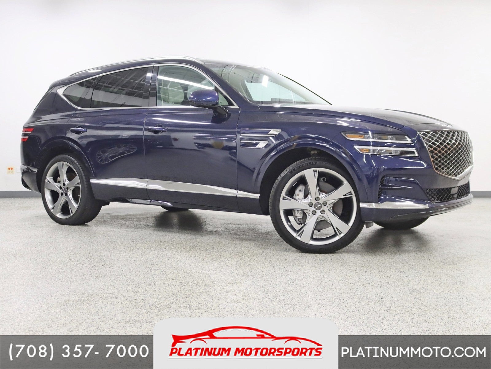 2021 Genesis GV80 Advanced + 1 Owner Prestige Pkg Pano Nav Back Up Camera Fully Loaded
