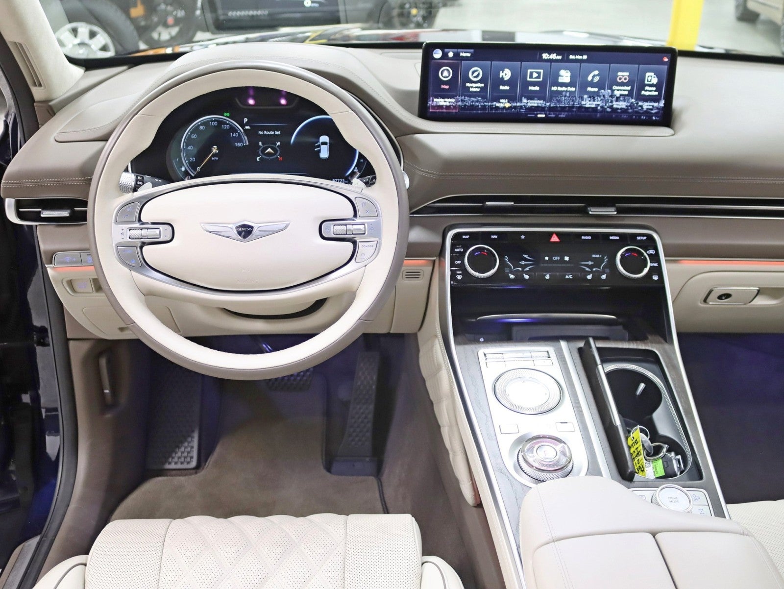 2021 Genesis GV80 Advanced + 1 Owner Prestige Pkg Pano Nav Back Up Camera Fully Loaded